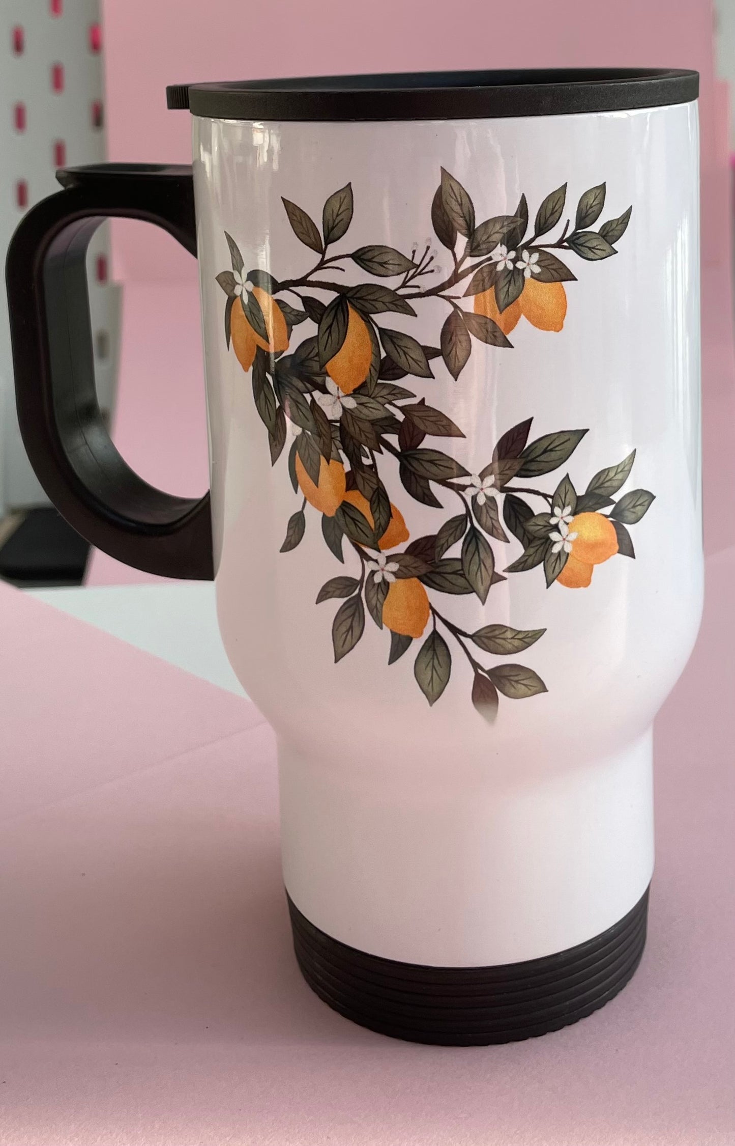 Lovely Lemons Travel Cup