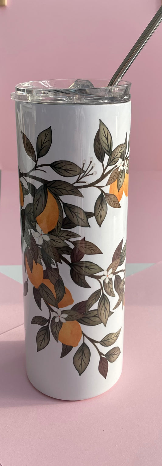 Lovely Lemons Insulated Tumbler