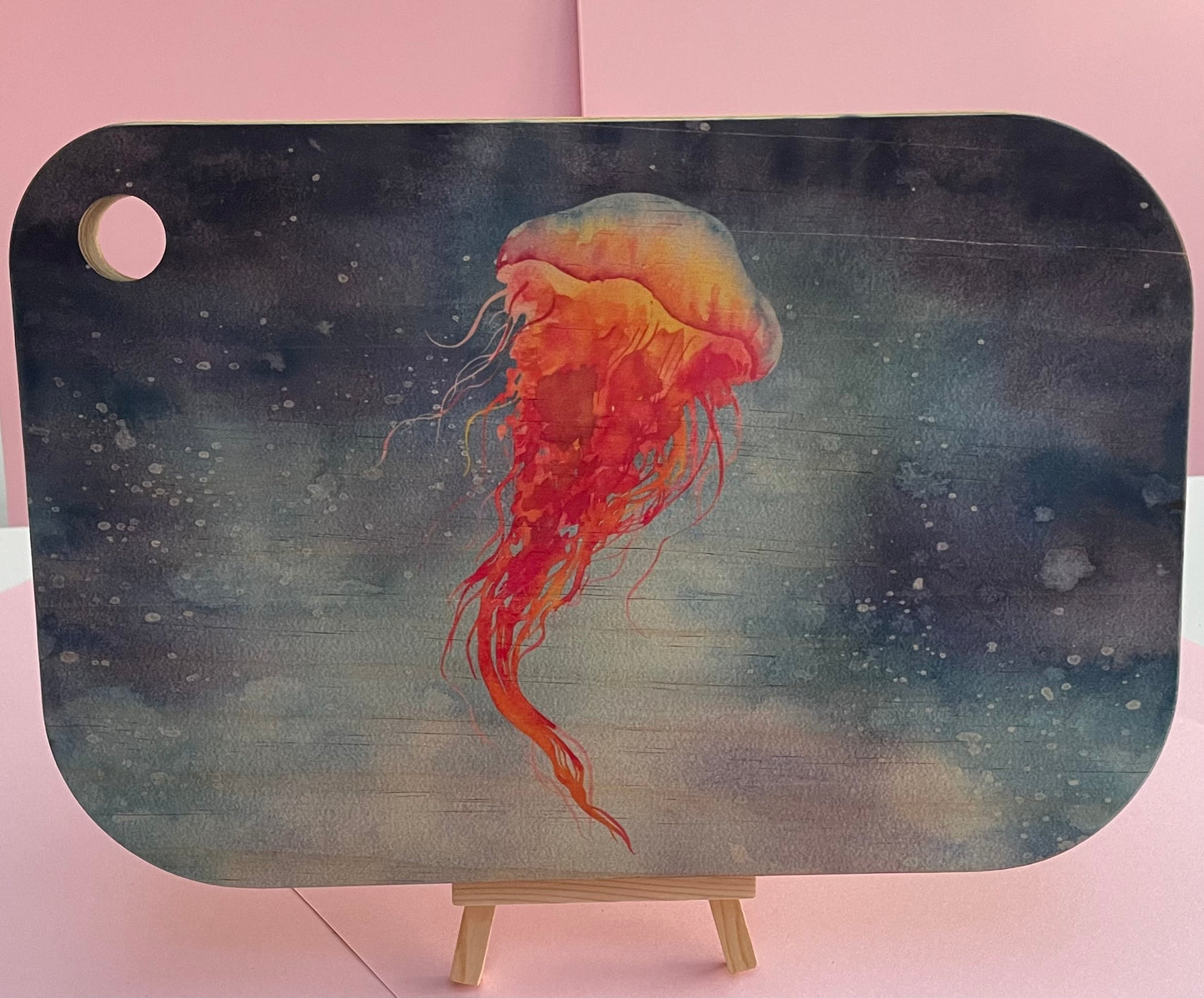 JellyFish Bamboo Chopping Board