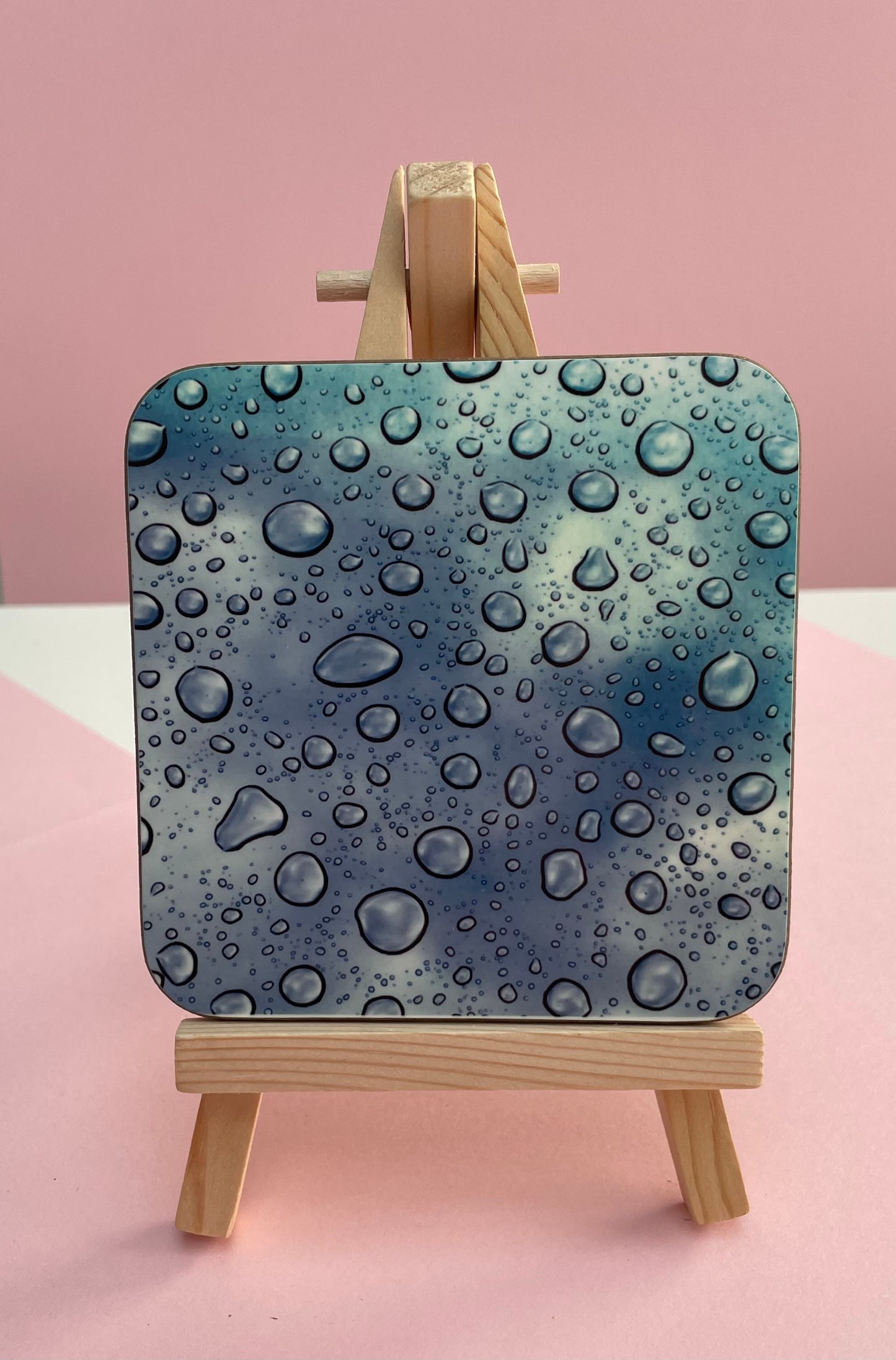 Water Droplets Coaster