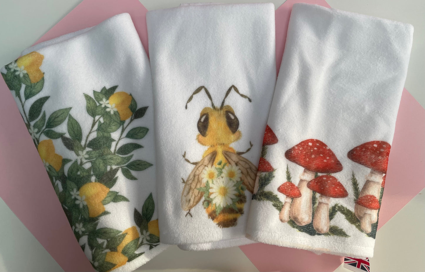 Beautiful Bee Tea Towel