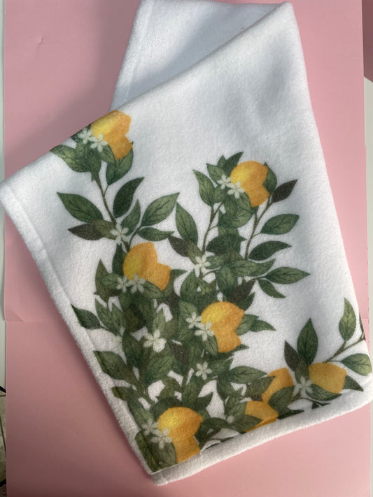 Lovely Lemons Tea Towel